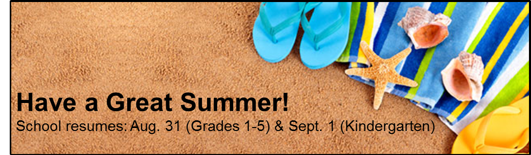 Have a Great Summer | 2016-17 School Calendar