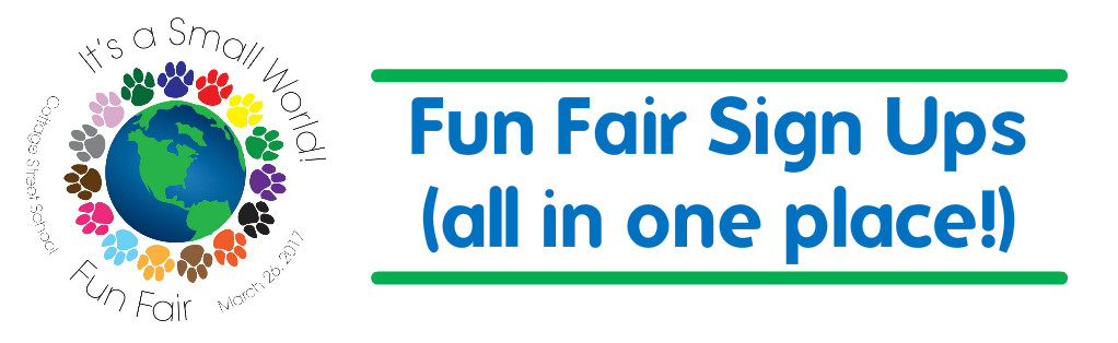 Fun Fair Sign Ups (all in one place!)