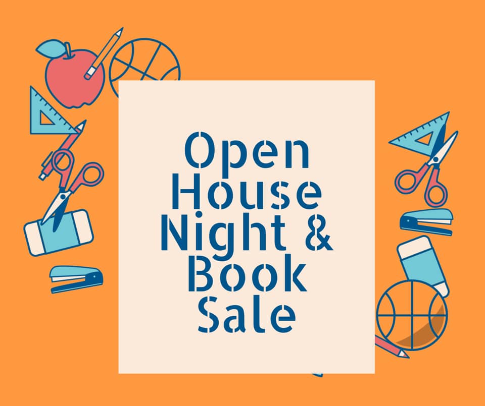 Open House & Book Sale